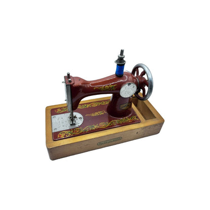 Prachtige Vintage Kinder Naaimachine Model Singer - Een Tijdloos Geschenk voor Creatieve Zielen!