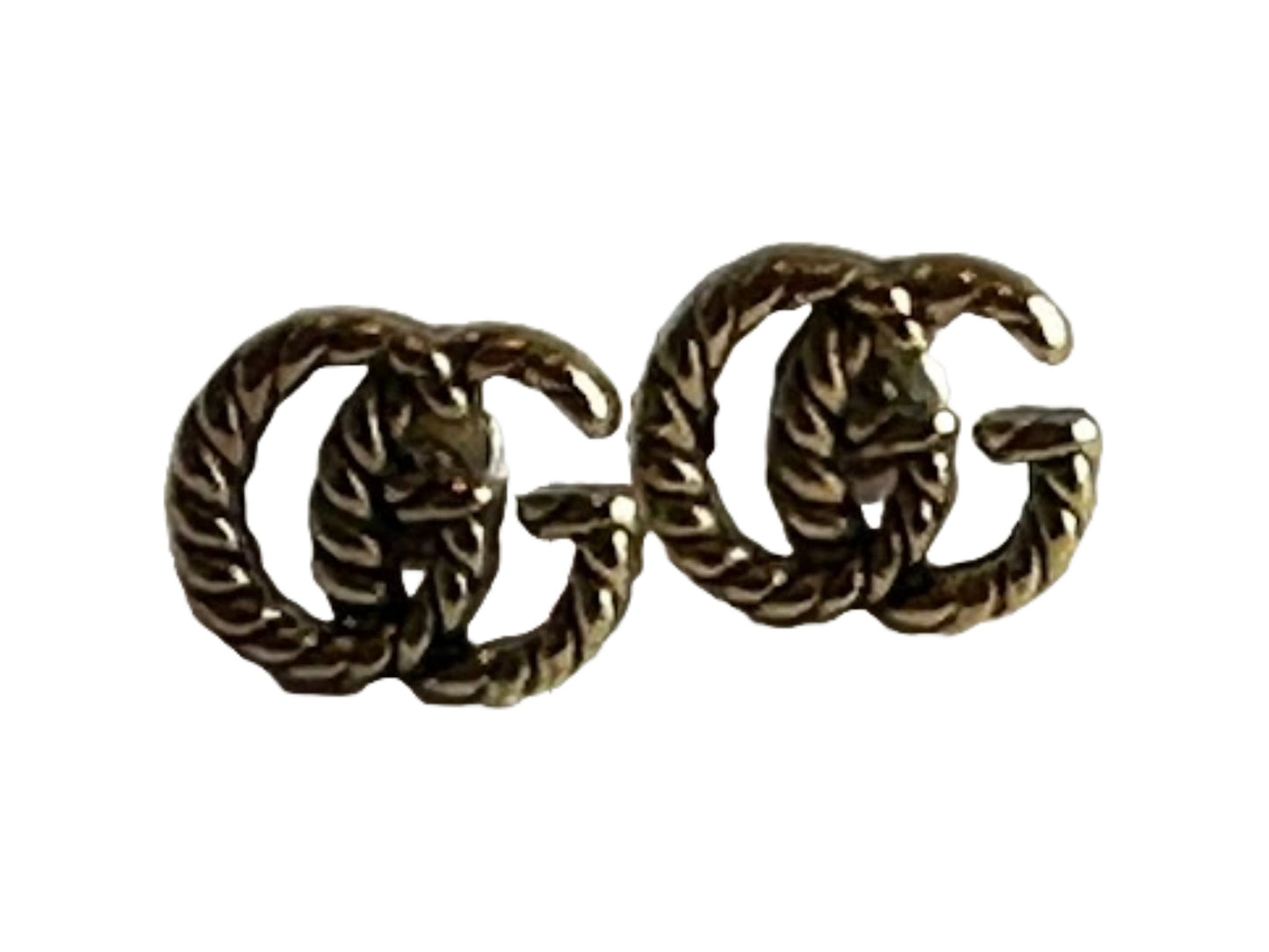 Vintage Gucci Earrings from the 80s - Stylish Retro Fashion - Earrings - Free Shipping - Gucci - Chanel - Designer earrings - Great Gift