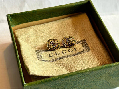 Vintage Gucci Earrings from the 80s - Stylish Retro Fashion - Earrings - Free Shipping - Gucci - Chanel - Designer earrings - Great Gift