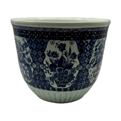 Hand-Painted Delft Blue Flower Pot – Authentic Dutch Pottery