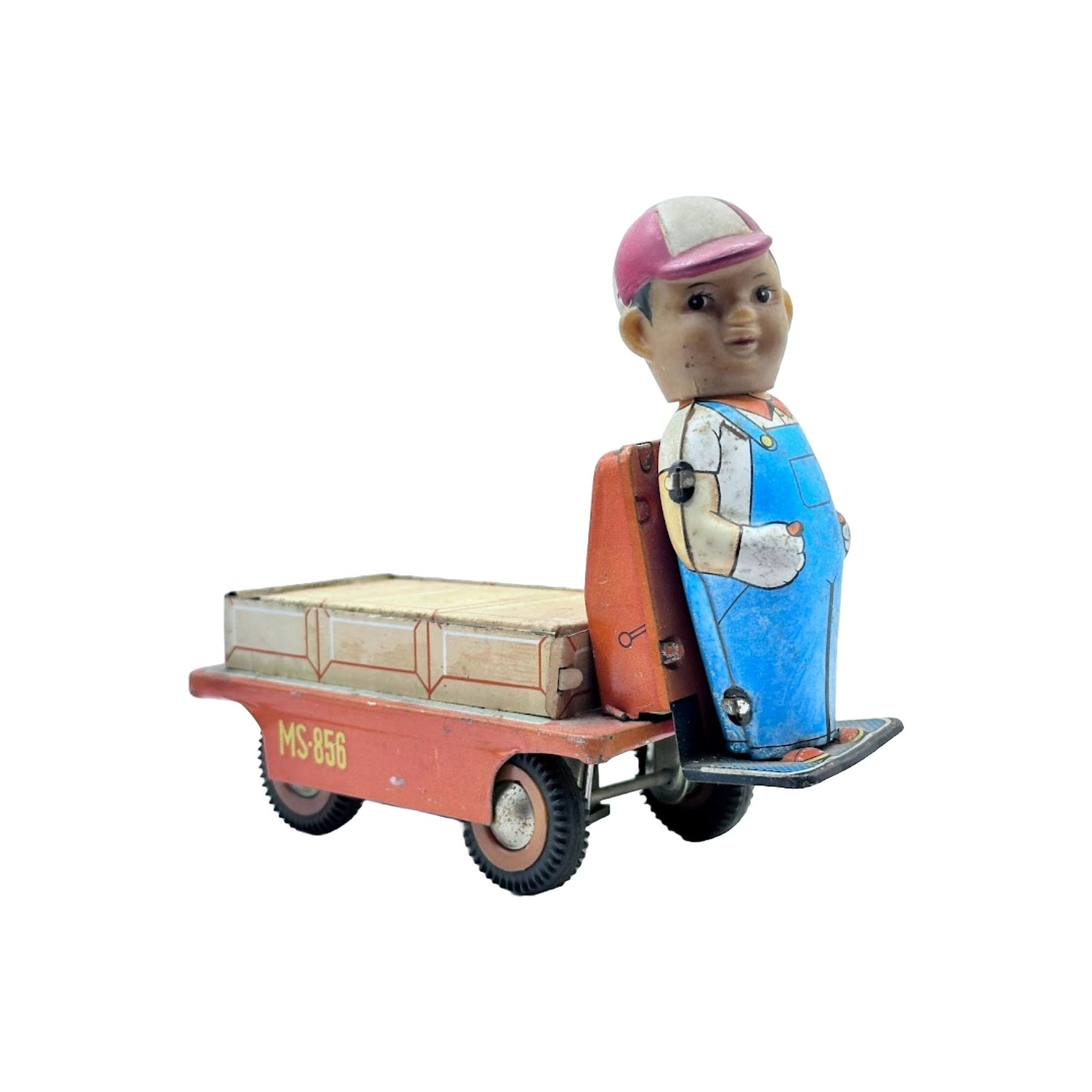 Vintage Trucker Toy from the 1980s - Vintage - Antiek - Speelgoed - Gratis Verzending - Verzamelopbject