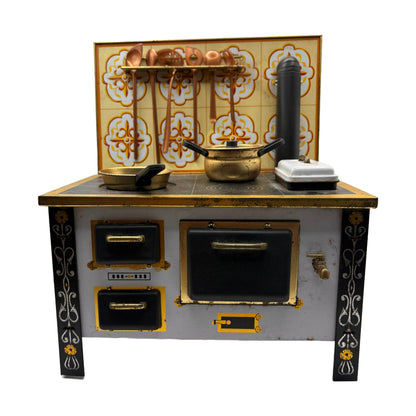Vintage Miniature Children's Kitchen from Schopper West Germany - A Playful Gift for Little Chefs! - Free Shipping! - Gift - collect