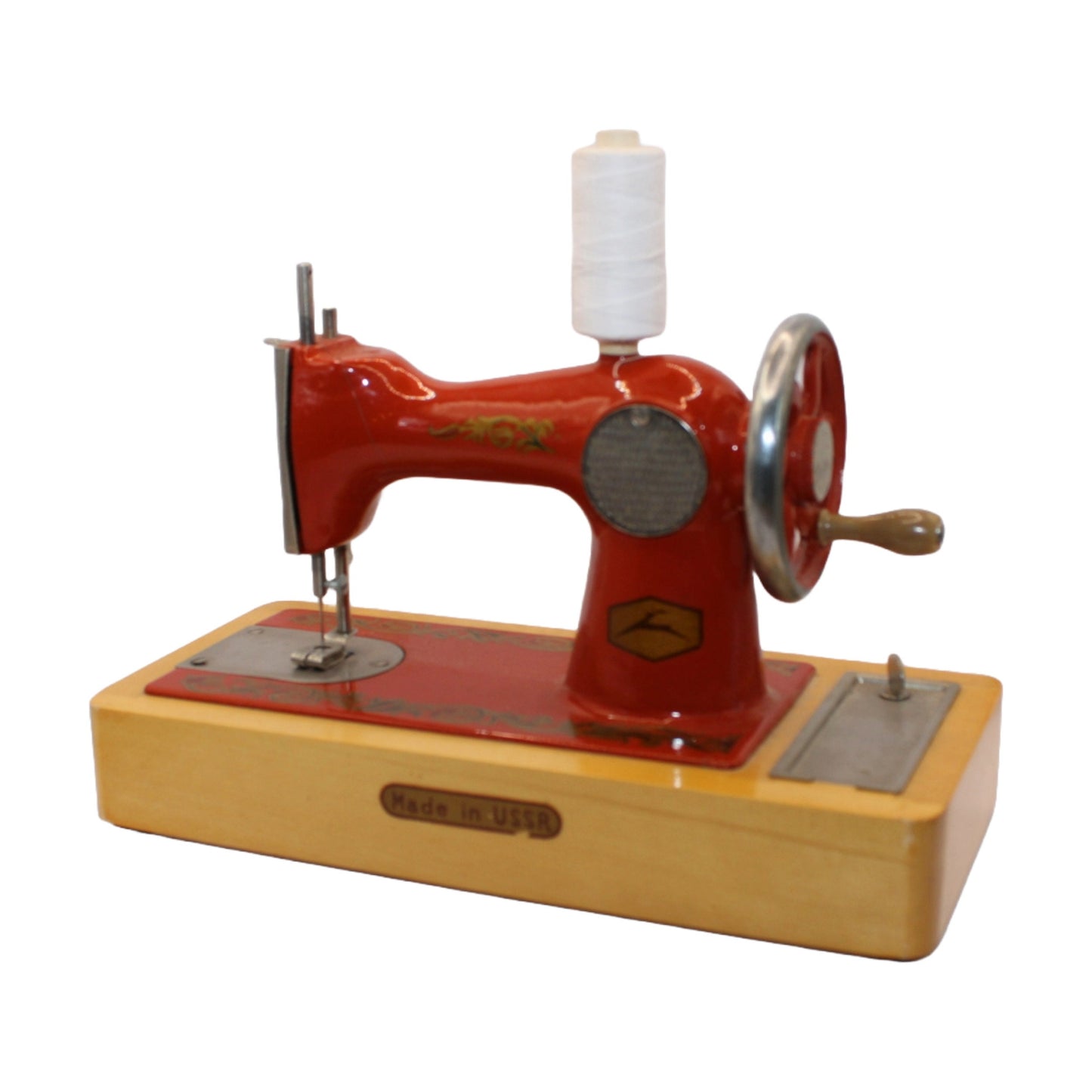 Zeldzame Kindernaaimachine uit de USSR - Met originele doos! - Model Singer - Werkende conditie - Gratis Verzending - Fantastisch cadeau