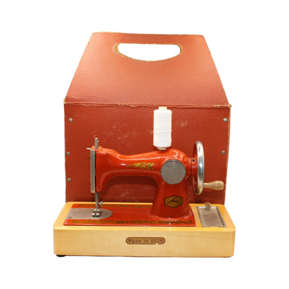 Zeldzame Kindernaaimachine uit de USSR - Met originele doos! - Model Singer - Werkende conditie - Gratis Verzending - Fantastisch cadeau