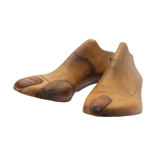 Schoenmakers Mal - Vintage - Maat 38 - Gratis Verzending - Klomp - Hout - Decoratie - Huis inrichting - Antiek
