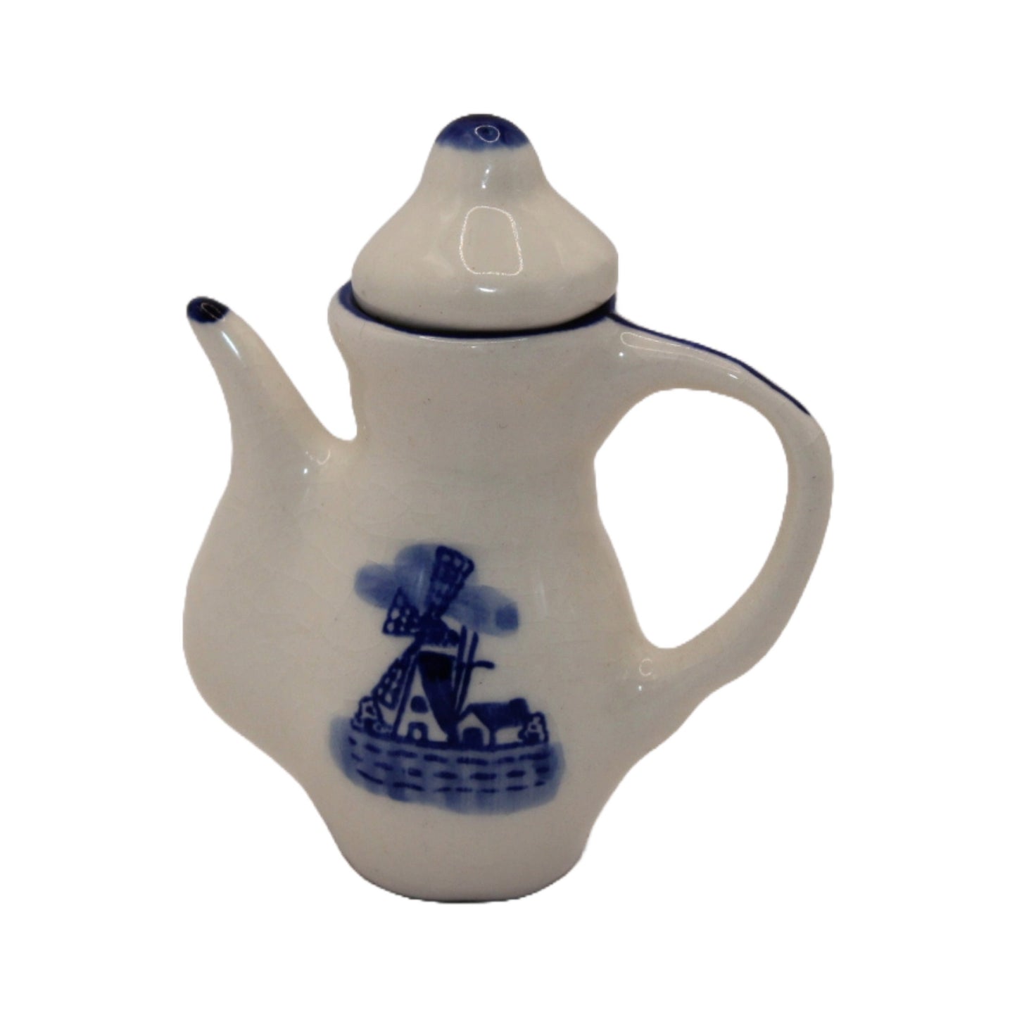 Beautiful Delft Blue Miniature Doll Service - A Piece of Dutch Tradition! - Free Shipping