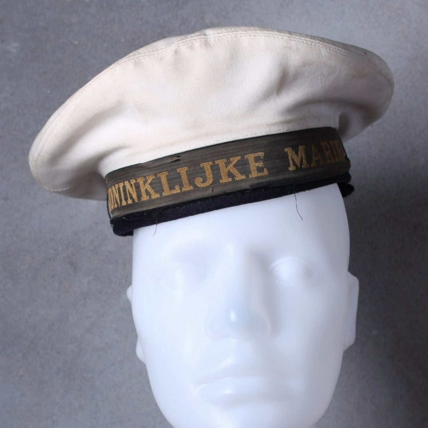 Unieke Nederlandse Koninklijke Marine Pet - Vintage uit de Jaren '40 - Een Historisch Verzamelobject - Prachtig cadeau - Gratis Verzending