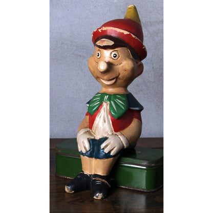 Zeldzame Pre-Disney Pinokkio Figuur uit 1910 - Authentiek Verzamelobject - Disney - Gratis Verzending - Home Decoration