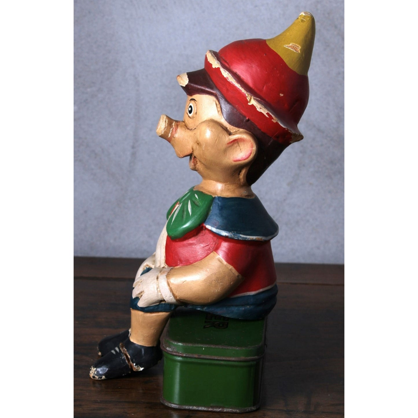 Zeldzame Pre-Disney Pinokkio Figuur uit 1910 - Authentiek Verzamelobject - Disney - Gratis Verzending - Home Decoration