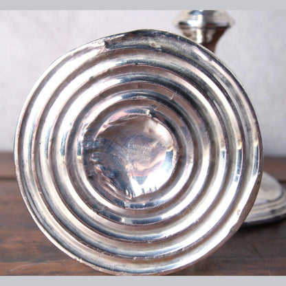 Two Large Weighted 925 Silver Candle Holders from Empire Sterling - Antique - Vintage - Candle Holders - Candles - Free Shipping
