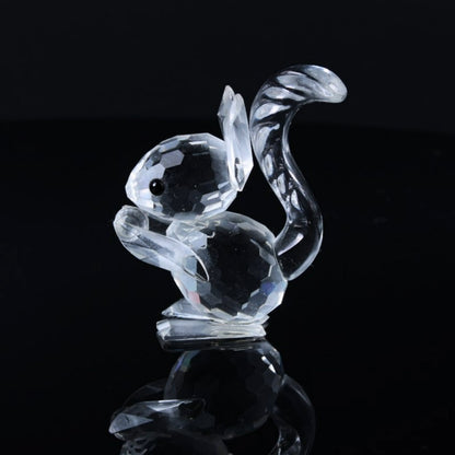 Swarovski Squirrel with Nut - Beautiful Crystal Figurine from Austria - Collectible - Free Shipping - Gift for Mother