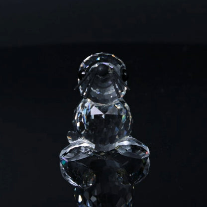 Prachtig Swarovski Kristallen Beeldje - The Seal - Inclusief Doos en Certificaat
