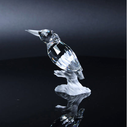 Swarovski IJsvogel op een Takje Beeldje - Inclusief Originele Doos en Certificaat