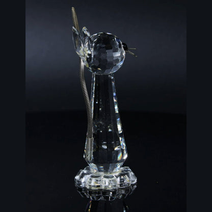 Swarovski Crystal Cat Figurine - Includes Box, Without Certificate