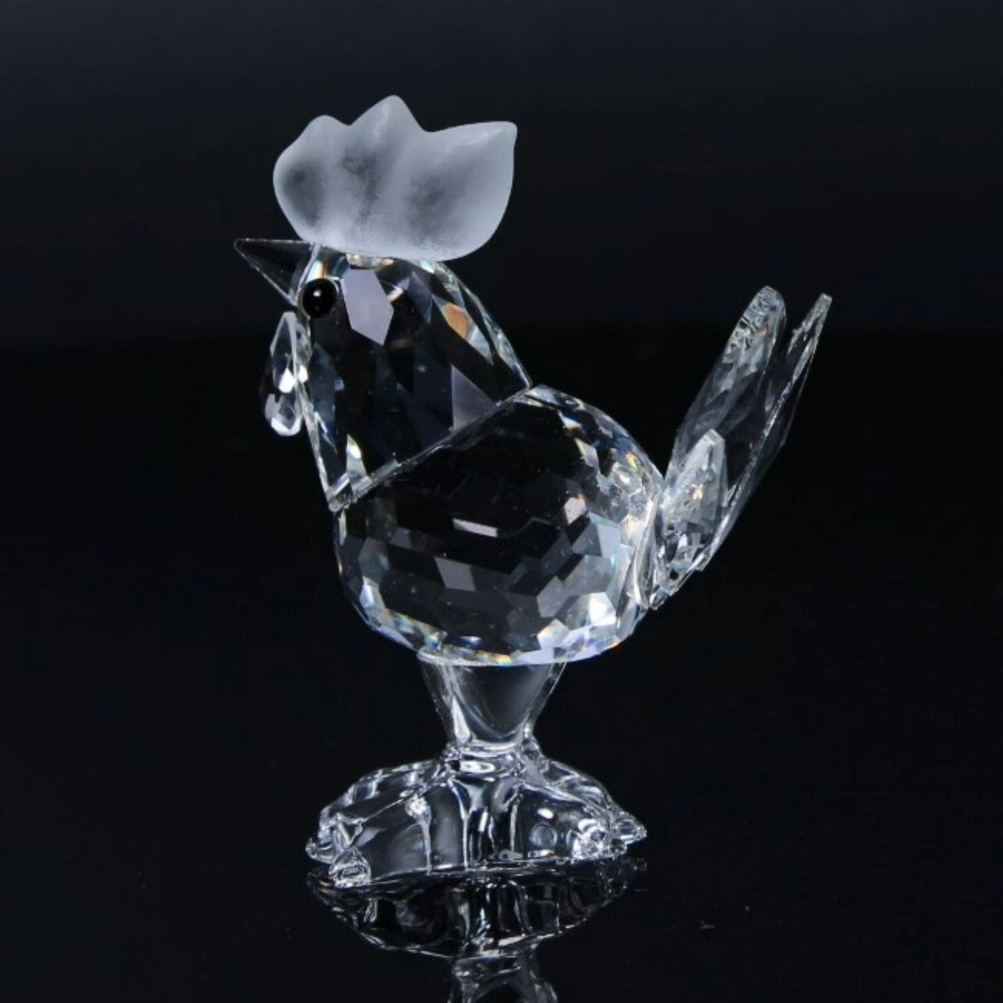 Swarovski Haan Beeldje - Inclusief Originele Doos en Certificaat