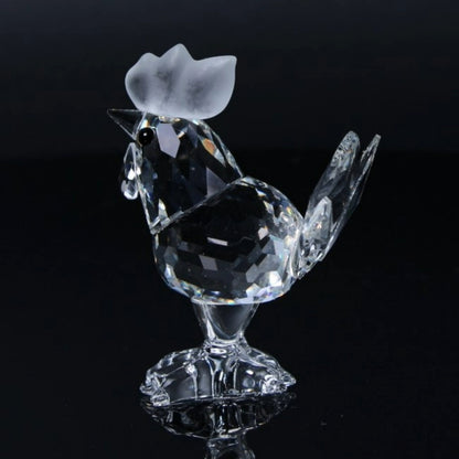 Swarovski Haan Beeldje - Inclusief Originele Doos en Certificaat
