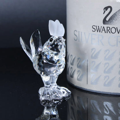 Swarovski Haan Beeldje - Inclusief Originele Doos en Certificaat