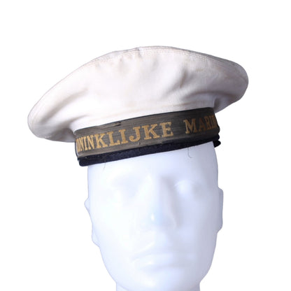 Unieke Nederlandse Koninklijke Marine Pet - Vintage uit de Jaren '40 - Een Historisch Verzamelobject - Prachtig cadeau - Gratis Verzending
