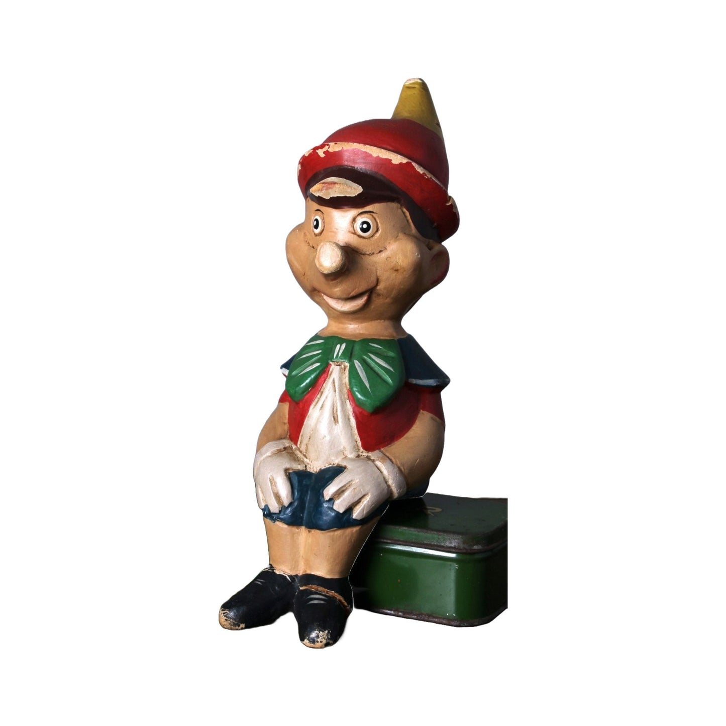 Zeldzame Pre-Disney Pinokkio Figuur uit 1910 - Authentiek Verzamelobject - Disney - Gratis Verzending - Home Decoration
