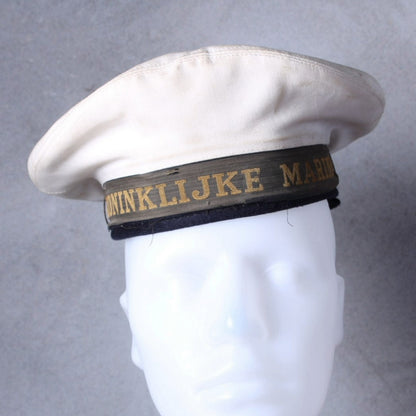 Unieke Nederlandse Koninklijke Marine Pet - Vintage uit de Jaren '40 - Een Historisch Verzamelobject - Prachtig cadeau - Gratis Verzending