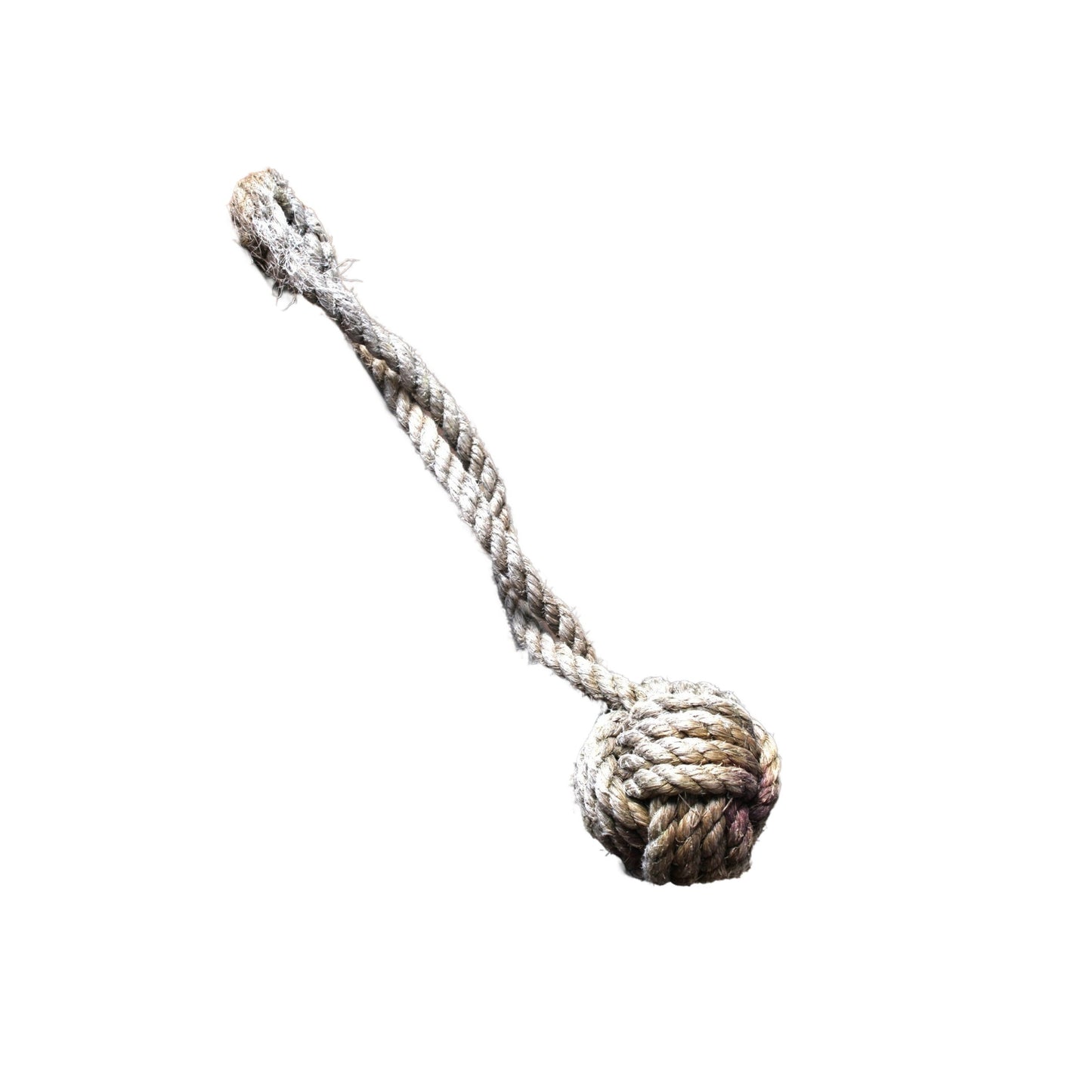 Authentiek Scheepvaarts Keesje met Turkse Knoop - Groot Formaat, Diameter 8 cm - Gratis Verzending - Decoratief - Home Decoration