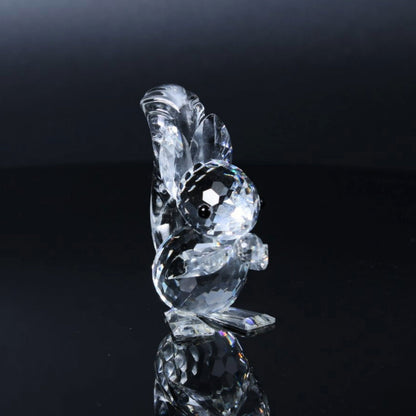 Swarovski Squirrel with Nut - Beautiful Crystal Figurine from Austria - Collectible - Free Shipping - Gift for Mother