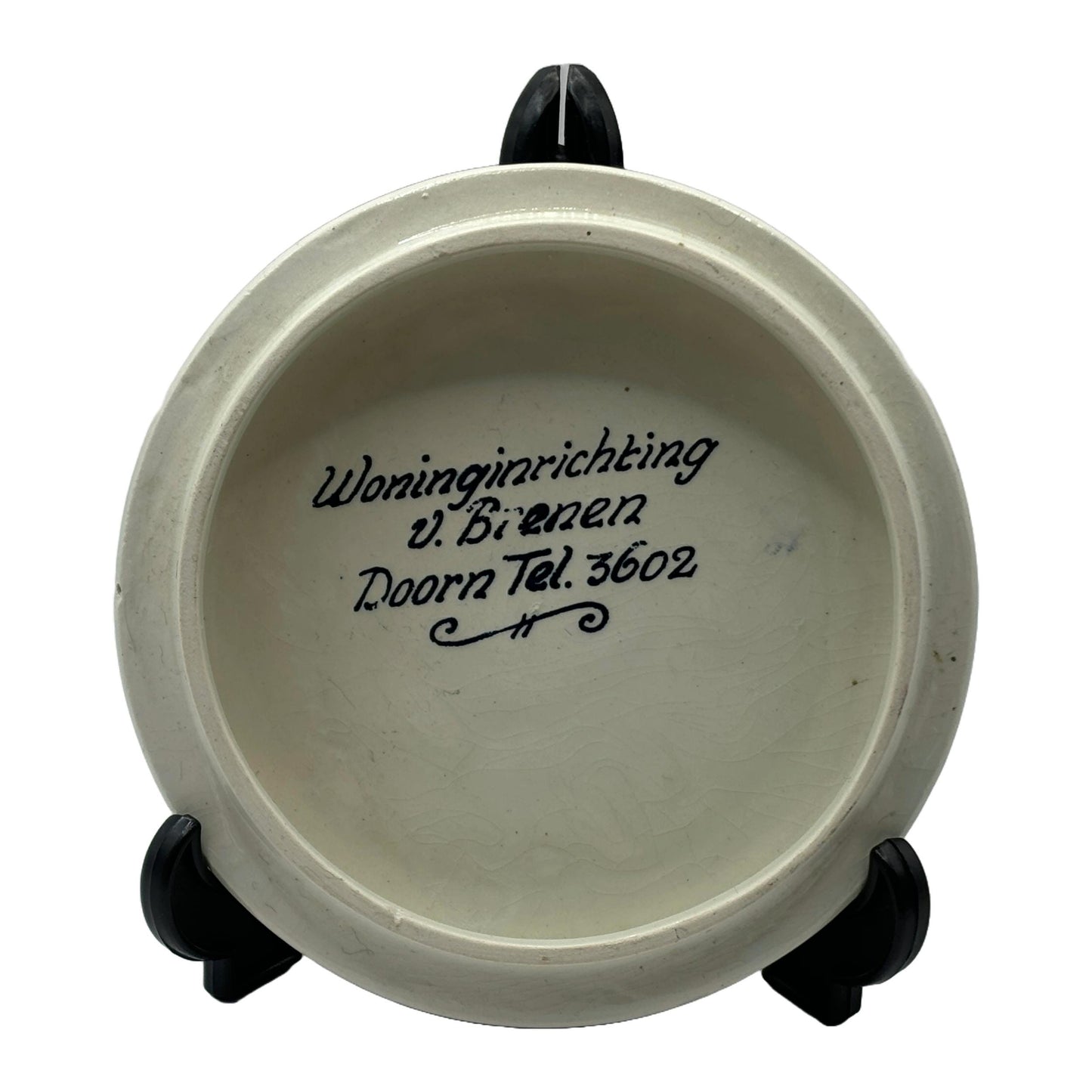 Prachtig Delfts Blauw Schaaltje met Traditioneel Design - Handgeschilderd - Perfecte Conditie - 6 cm Hoog, 13 cm Diameter  Gratis Verzending