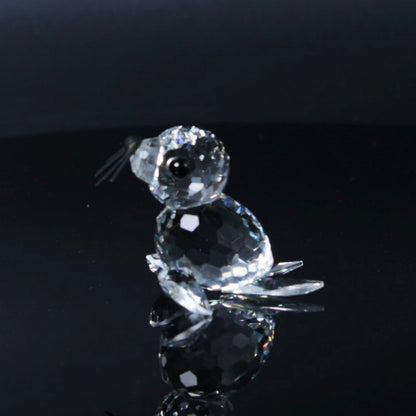 Prachtig Swarovski Kristallen Beeldje - The Seal - Inclusief Doos en Certificaat