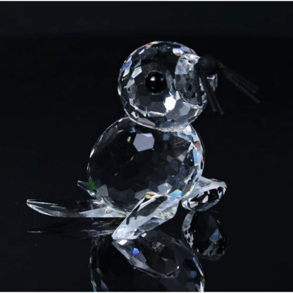 Prachtig Swarovski Kristallen Beeldje - The Seal - Inclusief Doos en Certificaat