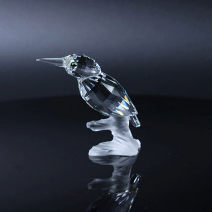Swarovski IJsvogel op een Takje Beeldje - Inclusief Originele Doos en Certificaat