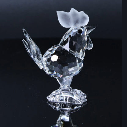 Swarovski Haan Beeldje - Inclusief Originele Doos en Certificaat
