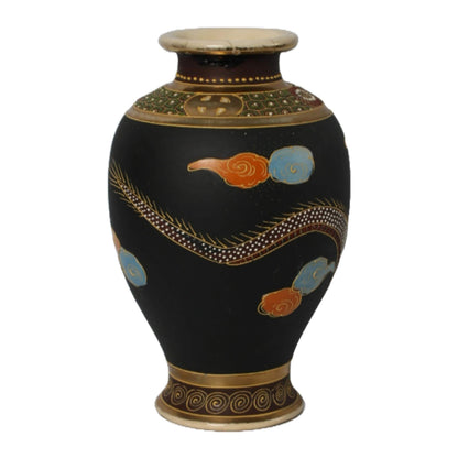 Hand-painted Japanese Vase - With Signs of Use - 20th Century Masterpiece - Free Shipping - Home Decoration