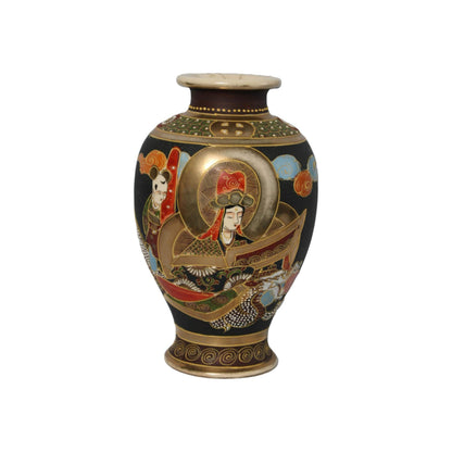 Hand-painted Japanese Vase - With Signs of Use - 20th Century Masterpiece - Free Shipping - Home Decoration
