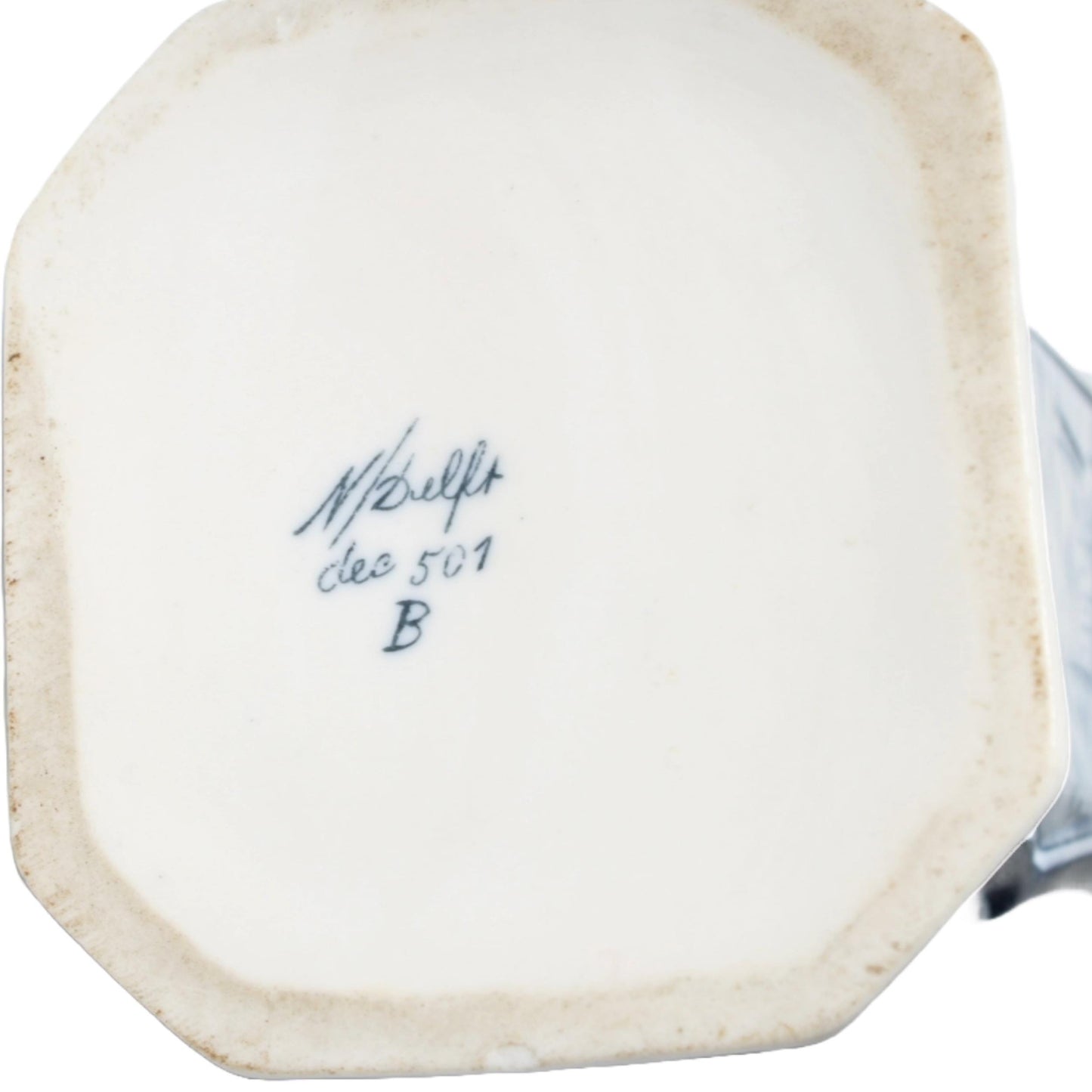 Prachtige Delftsblauwe Vaas - Traditioneel Nederlandse Vakmanschap - 20e Eeuw - Gratis Verzending - Home Decoration