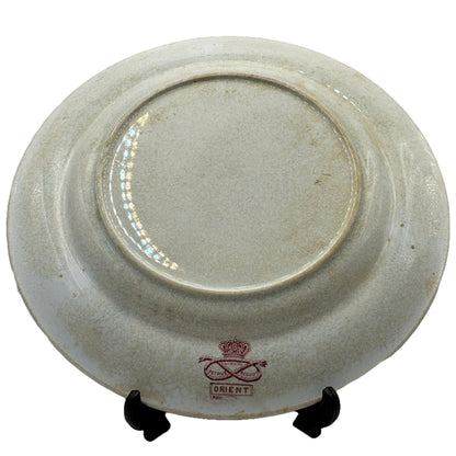 Beautiful Porcelain Plate by Petrus Regout - Oriental Line - 26.5 cm - Historical Collectible