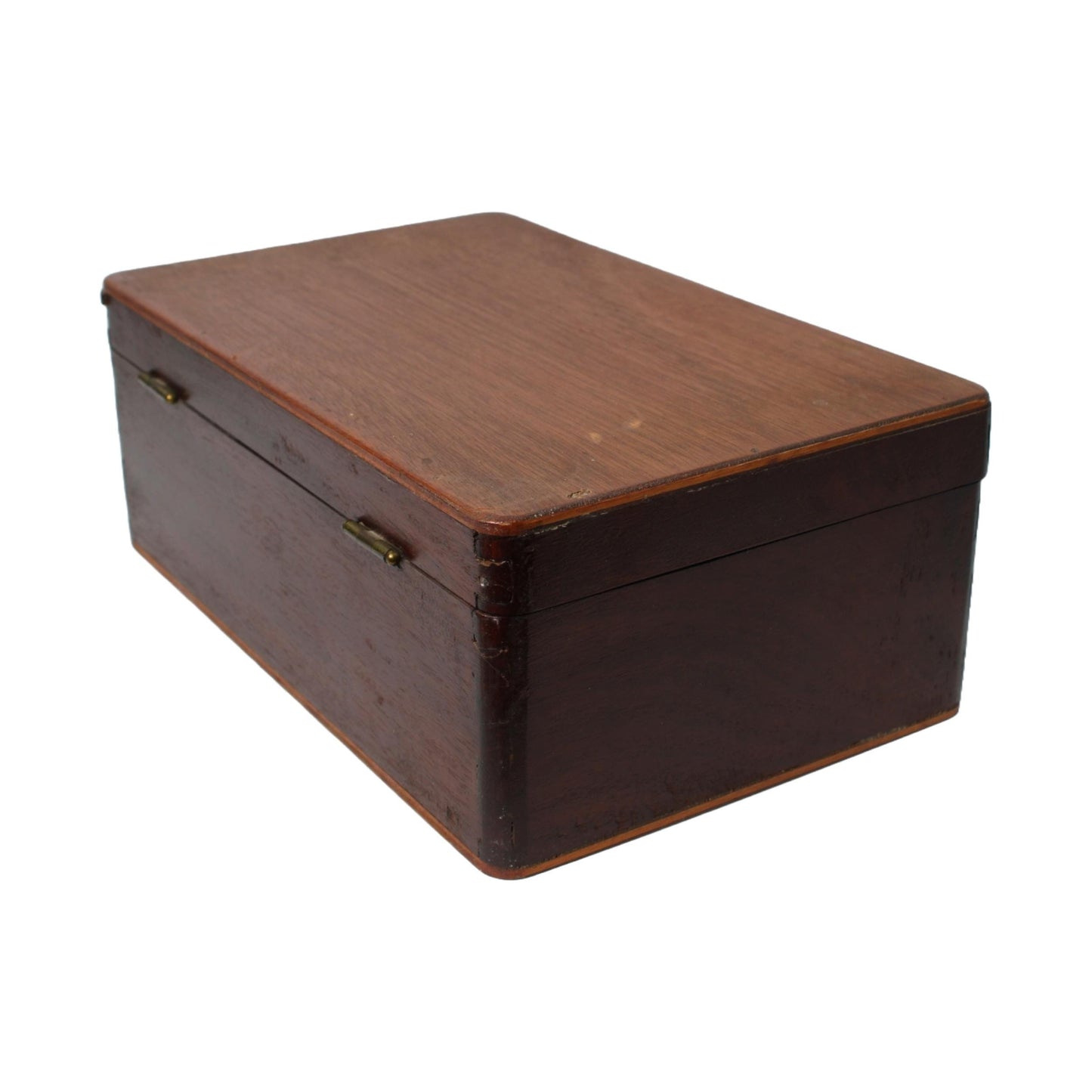 Elegant Antiek Houten Kistje - Een Uniek Stuk Geschiedenis in Uw Huis! - Gratis Verzending - Home Decoration - Handgemaakt