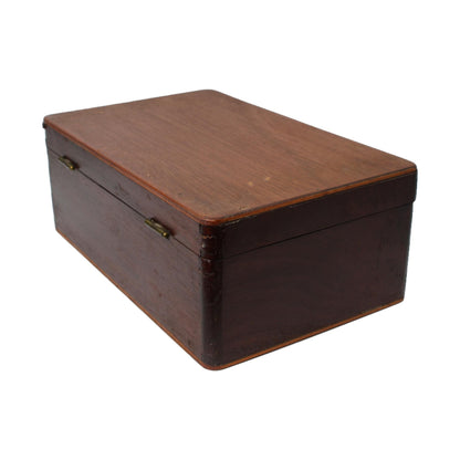 Elegant Antiek Houten Kistje - Een Uniek Stuk Geschiedenis in Uw Huis! - Gratis Verzending - Home Decoration - Handgemaakt