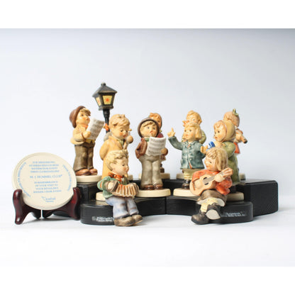 Hummel Club Children's Choir Collectors Set - Limited Edition - German Craftsmanship - Complete with Display Podium - Free Shipping