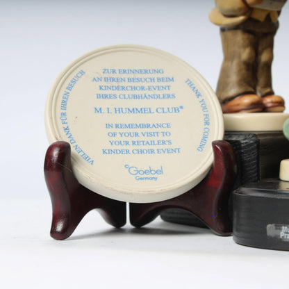 Hummel Club Children's Choir Collectors Set - Limited Edition - German Craftsmanship - Complete with Display Podium - Free Shipping