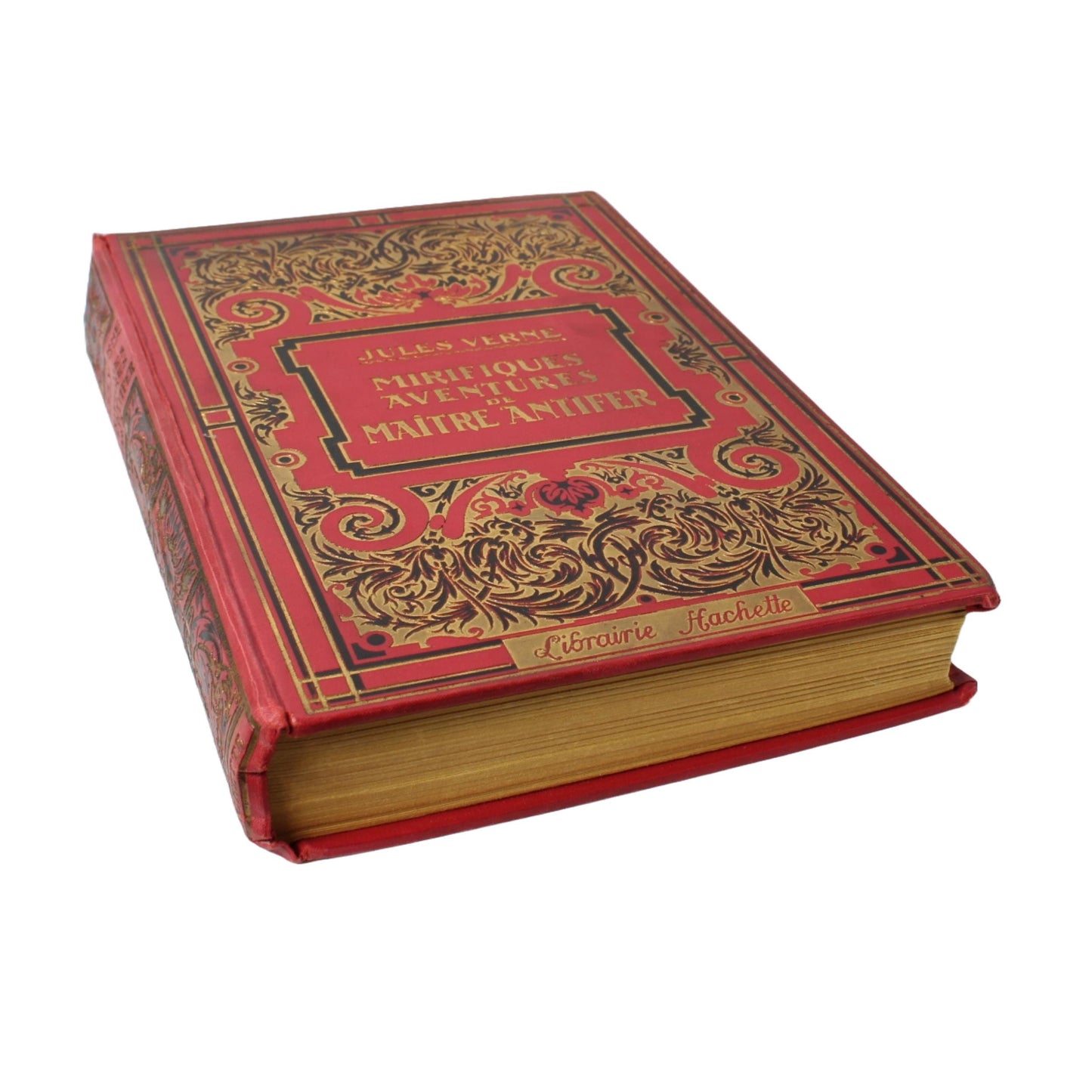 Mirifiques Aventures de Maître Antifer - Jules Verne, Luxe Uitgave, Librairie Hachette 1935, Gratis Verzending, Franstalig, Unieke uitgave