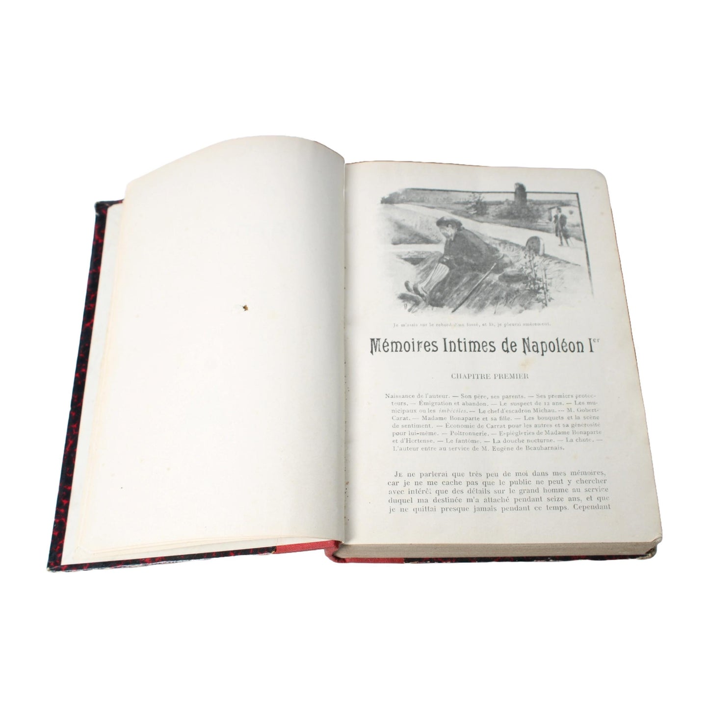 Set van 2 - Delen Memoires Intimes de Napoleon 1er door Constant - Gratis Verzending - Zeldzaam boek