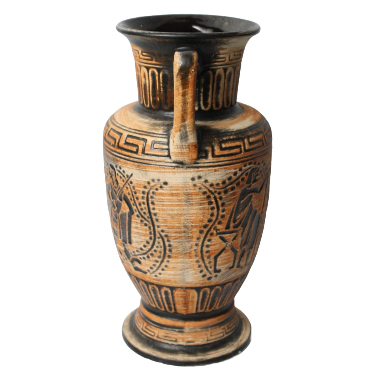 Greek Style Bay Ceramic Vase - West Germany, Mid-Century Modern, 33 cm - Free Shipping - Home Decoration