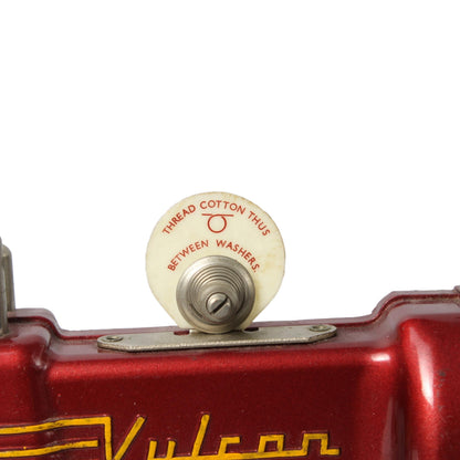Vintage Vulcan Senior Child's Sewing Machine with Original Box - Collectible Miniature Metal Sewing Machine - 1950s Toy - Gratis Verzending