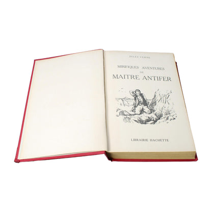 Mirifiques Aventures de Maître Antifer - Jules Verne, Luxe Uitgave, Librairie Hachette 1935, Gratis Verzending, Franstalig, Unieke uitgave