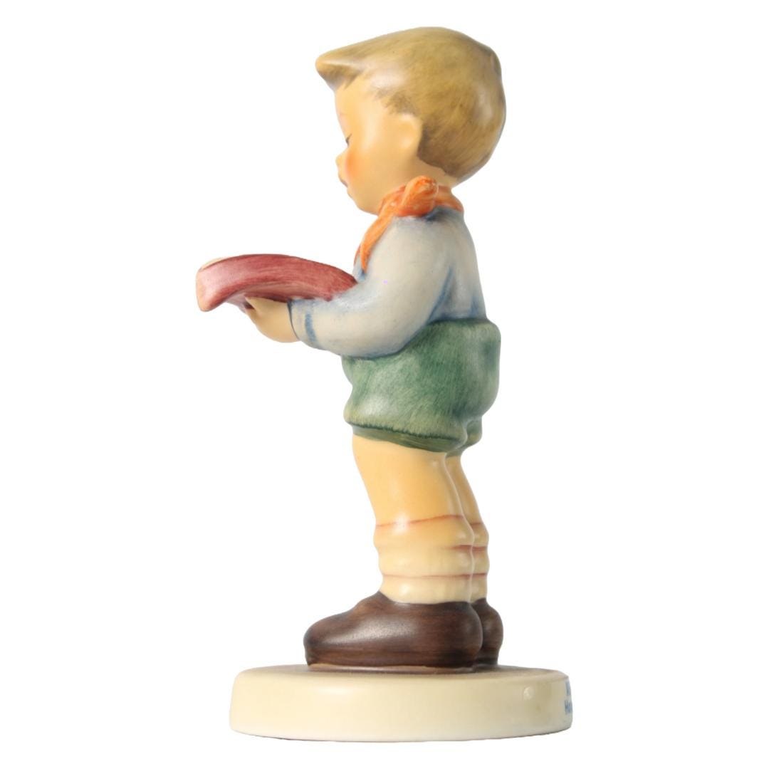 Vintage Hummel Figurine "Little Scholar" Goebel Germany, 4 inch, TMK 8, 1999, Gratis Verzending