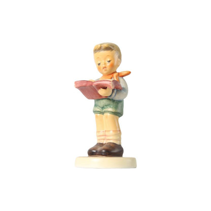 Vintage Hummel Figurine "Little Scholar" Goebel Germany, 4 inch, TMK 8, 1999, Gratis Verzending