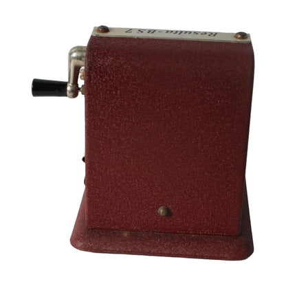 Vintage mechanische rekenmachine Resulta DS-7, jaren 1950-1960, Duitse kantoorcalculator