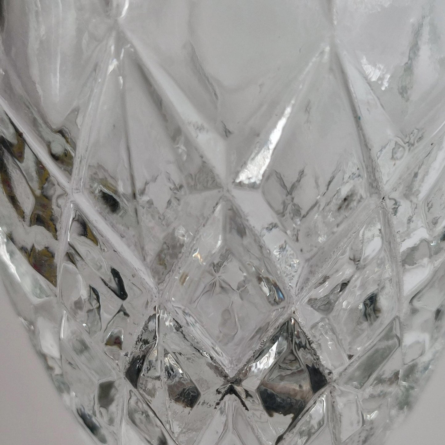 Vintage Brandy Karaf van Verzilverd Metaal en Geslepen Kristal, Gio. Buton, Bologna, Italië, Circa 1950-1960, Gratis Verzending