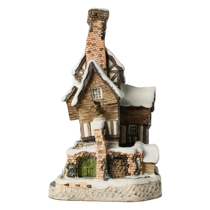 Authentieke David Winter Cottage "Old Joes Beetling Shop" 1993, handgemaakt, vintage miniatuurhuisje, zeldzaam verzamelobject