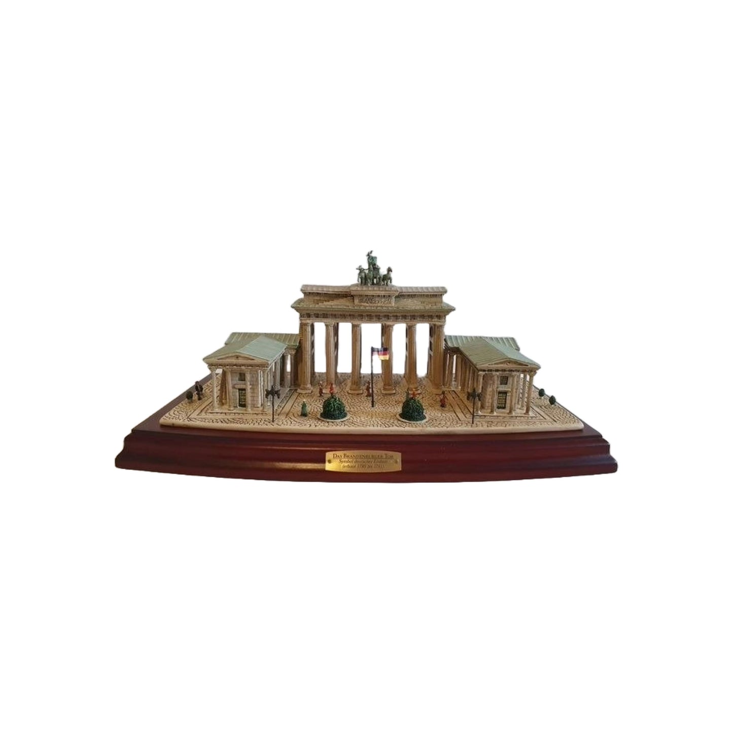 Detailed Brandenburger Tor Miniature Model with LED Lights by Hamilton Collection, 1990s, Gratis verzending